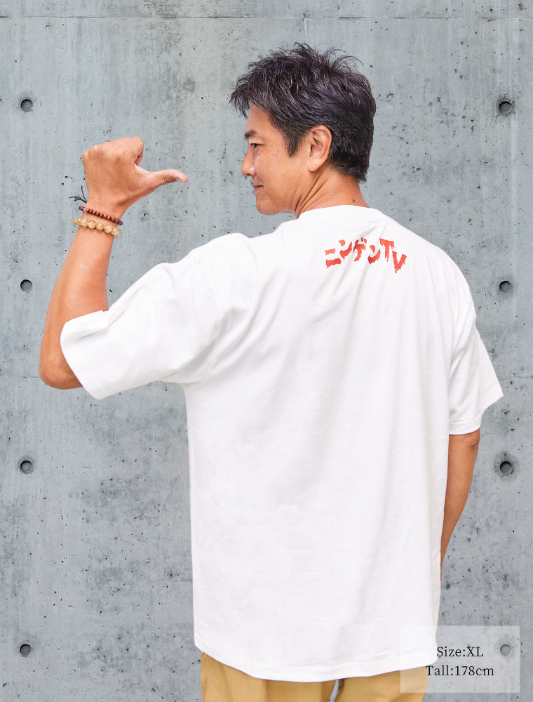 GHOST FADE Tシャツ(白)