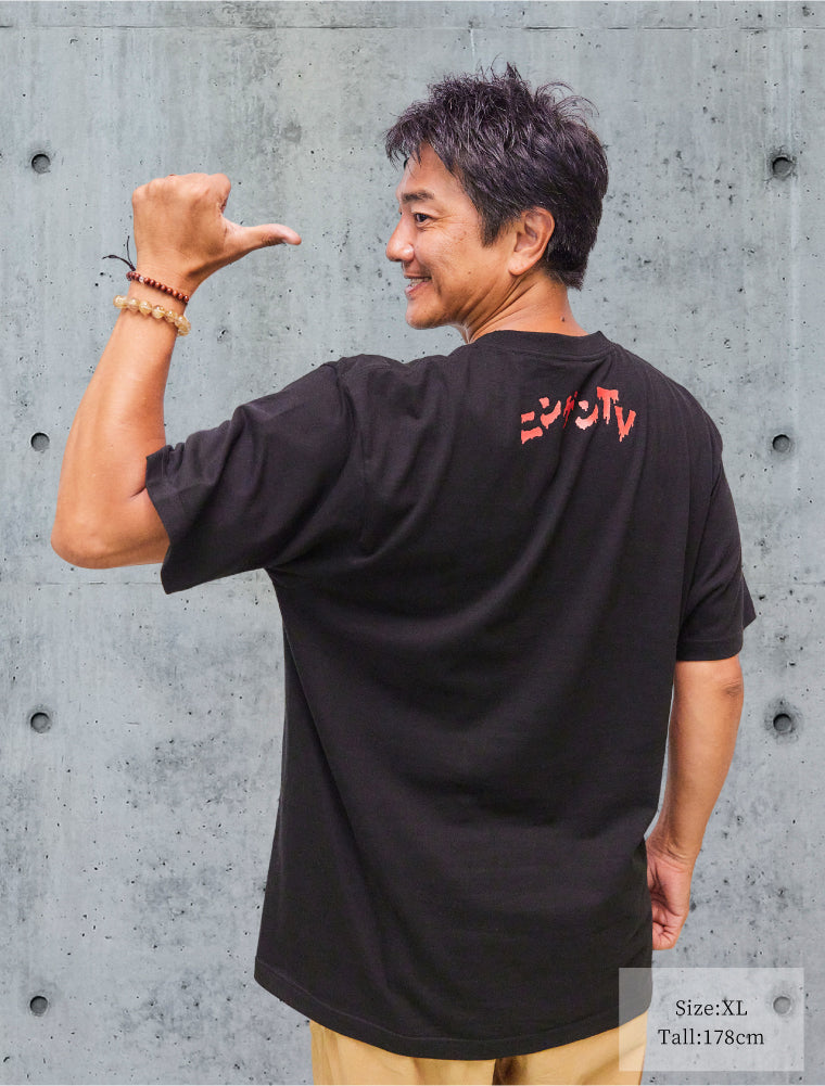 【先着200着限定8月お届け】オリジナルステッカー付BLOODY PRINT Tシャツ(黒)
